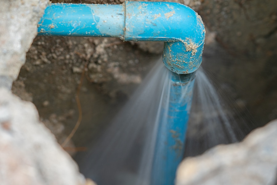 water leak