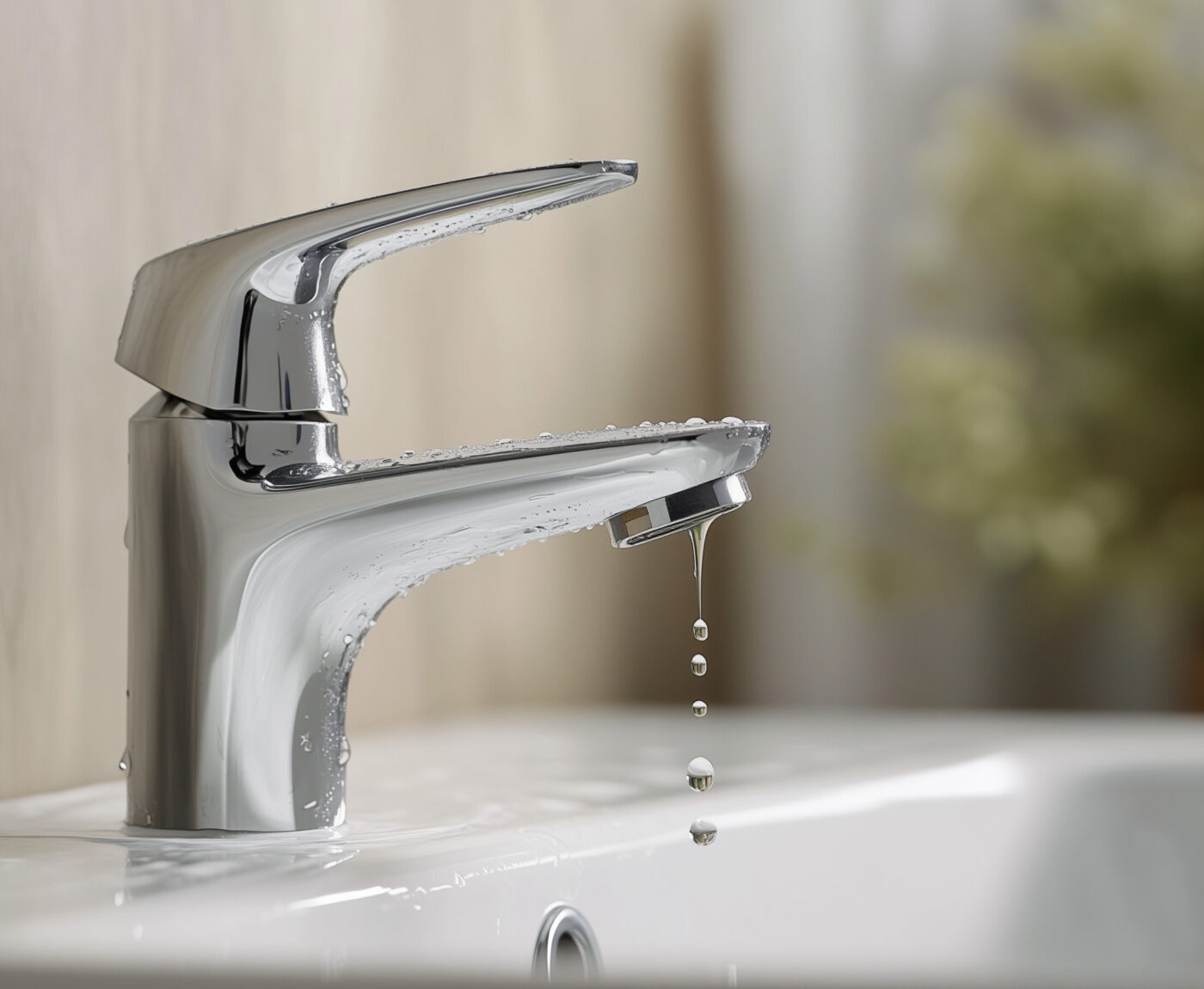 Leaking faucet