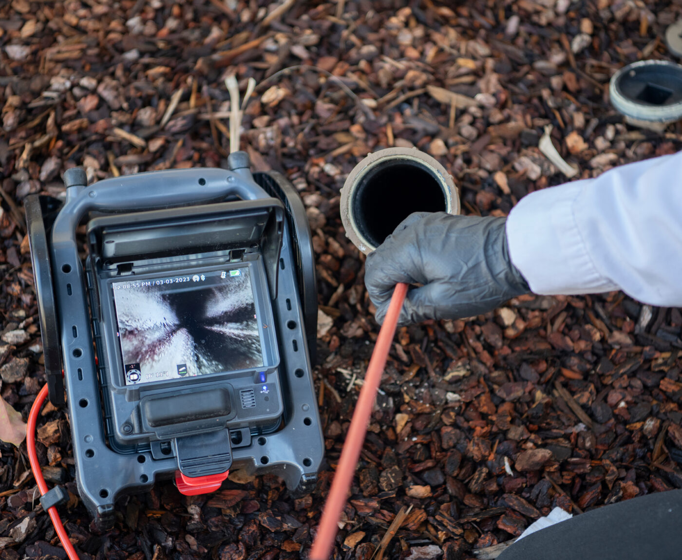 CCTV drain survey