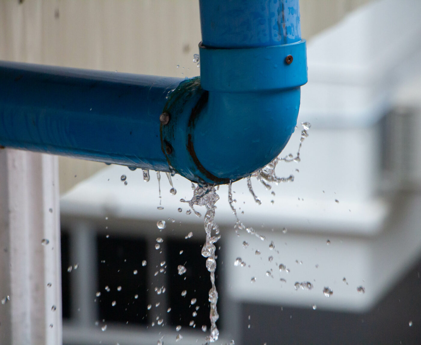 Leaking pipe
