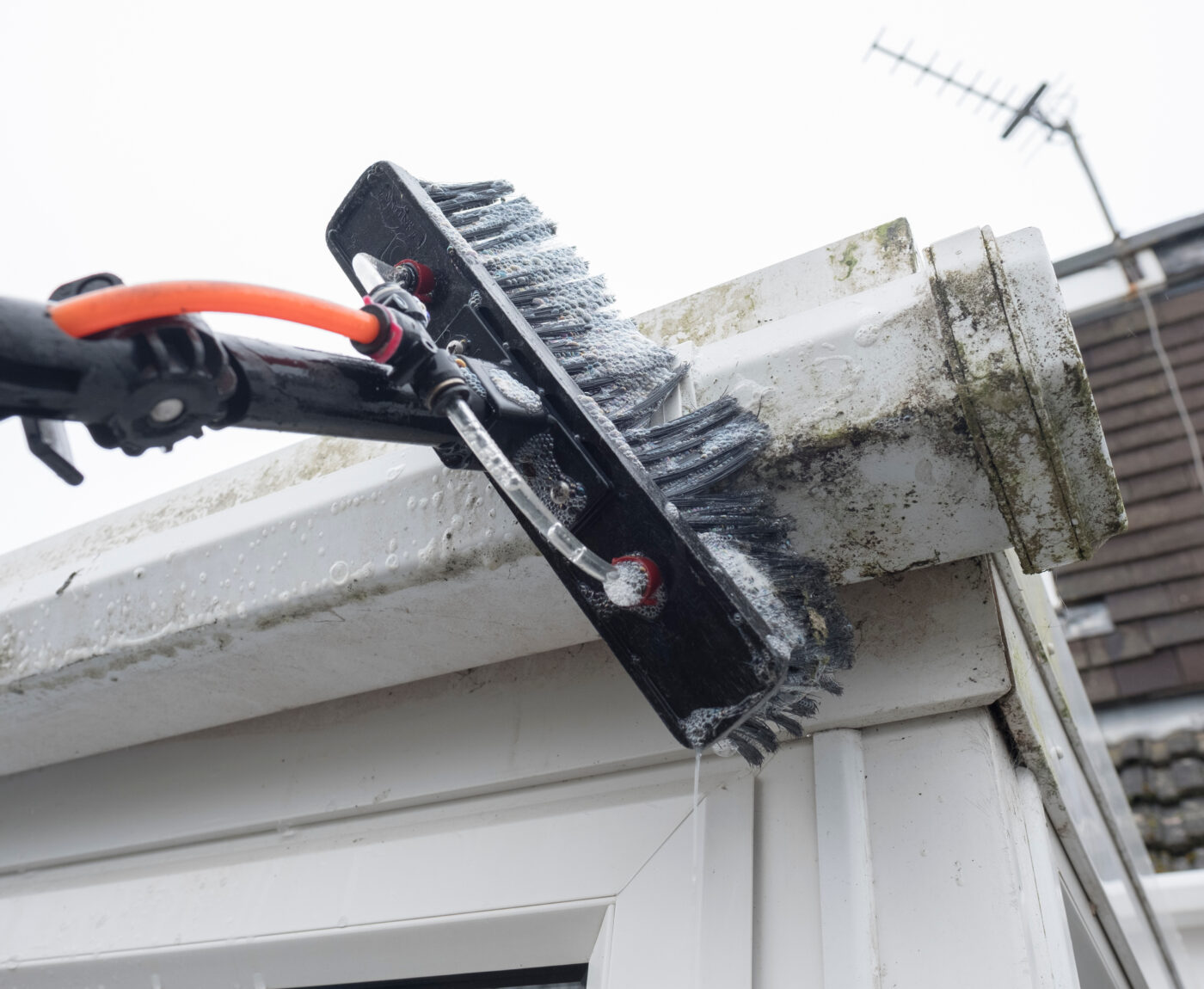 Gutter and roof cleaning