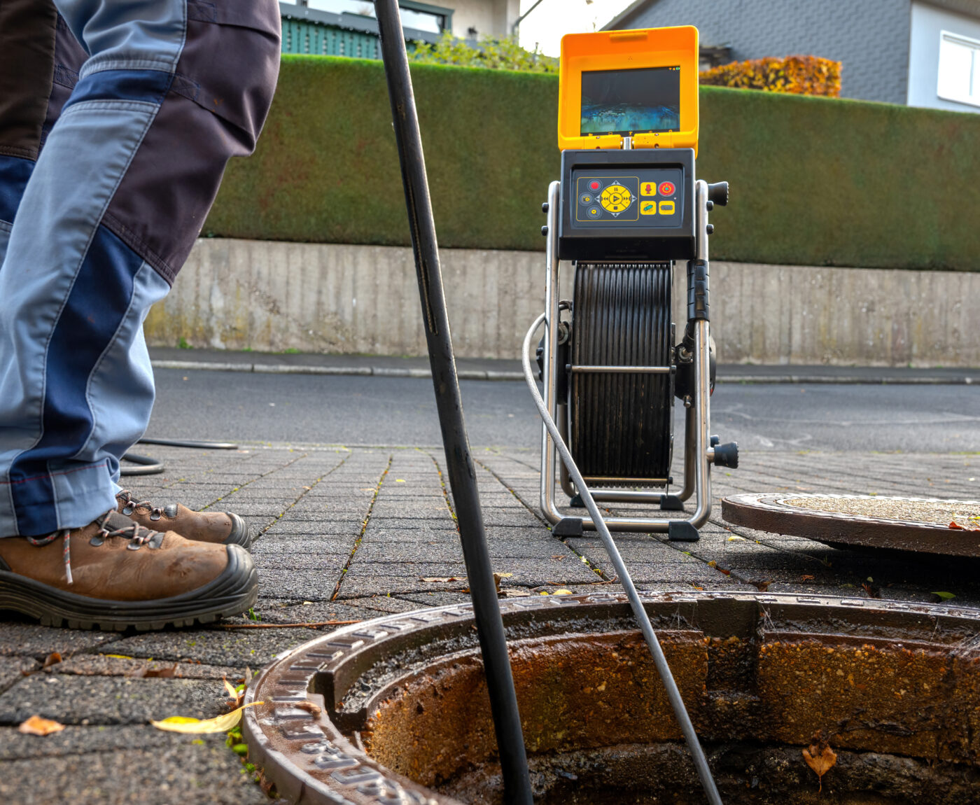 CCTV drain survey