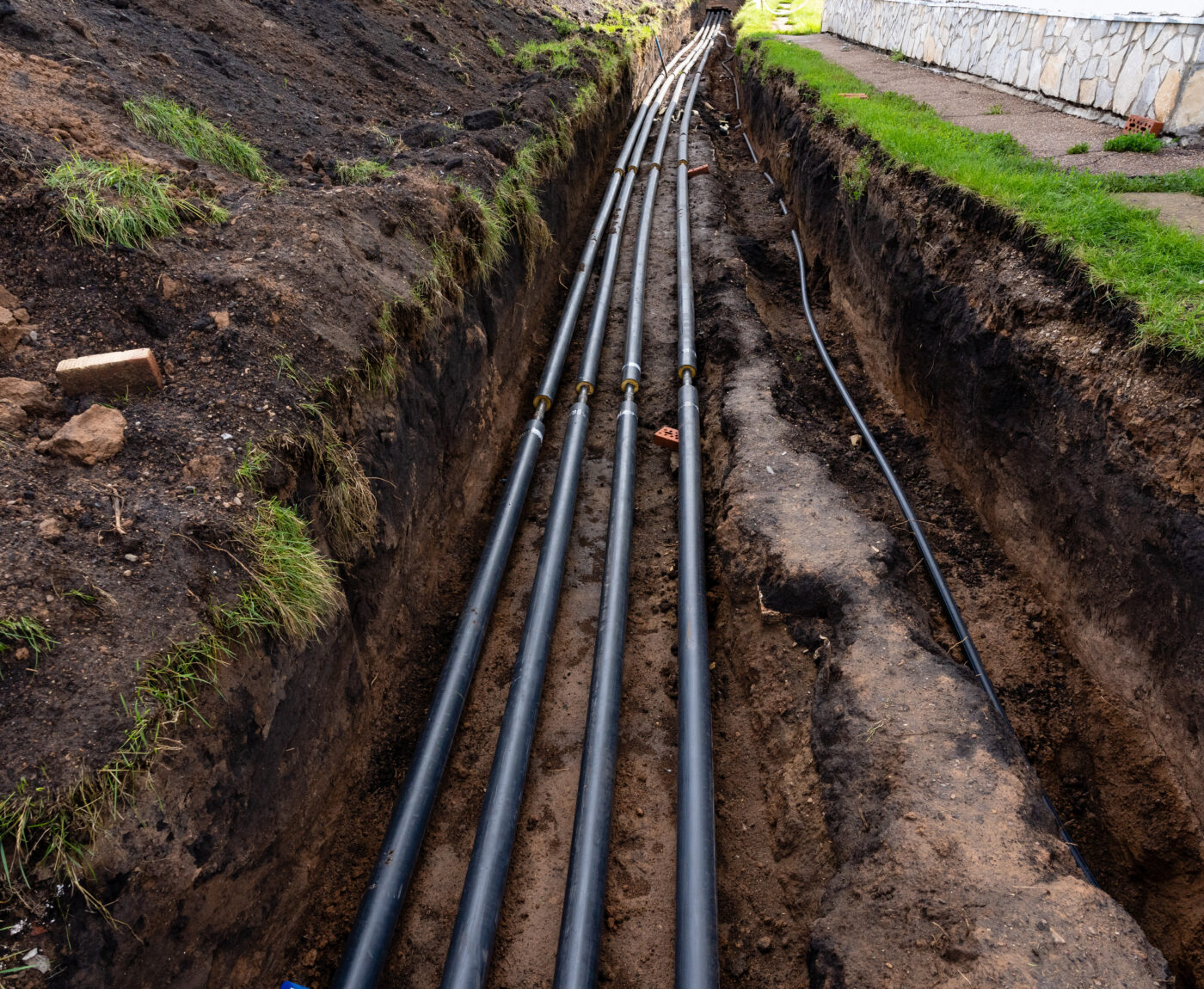 Underground drain tracing